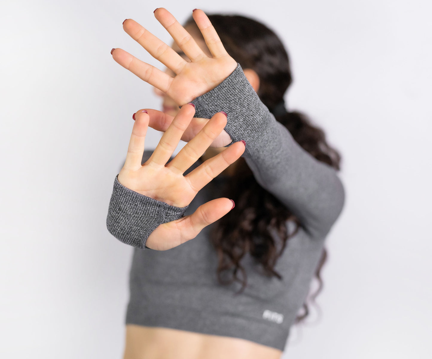 Seamless Top in Smoke