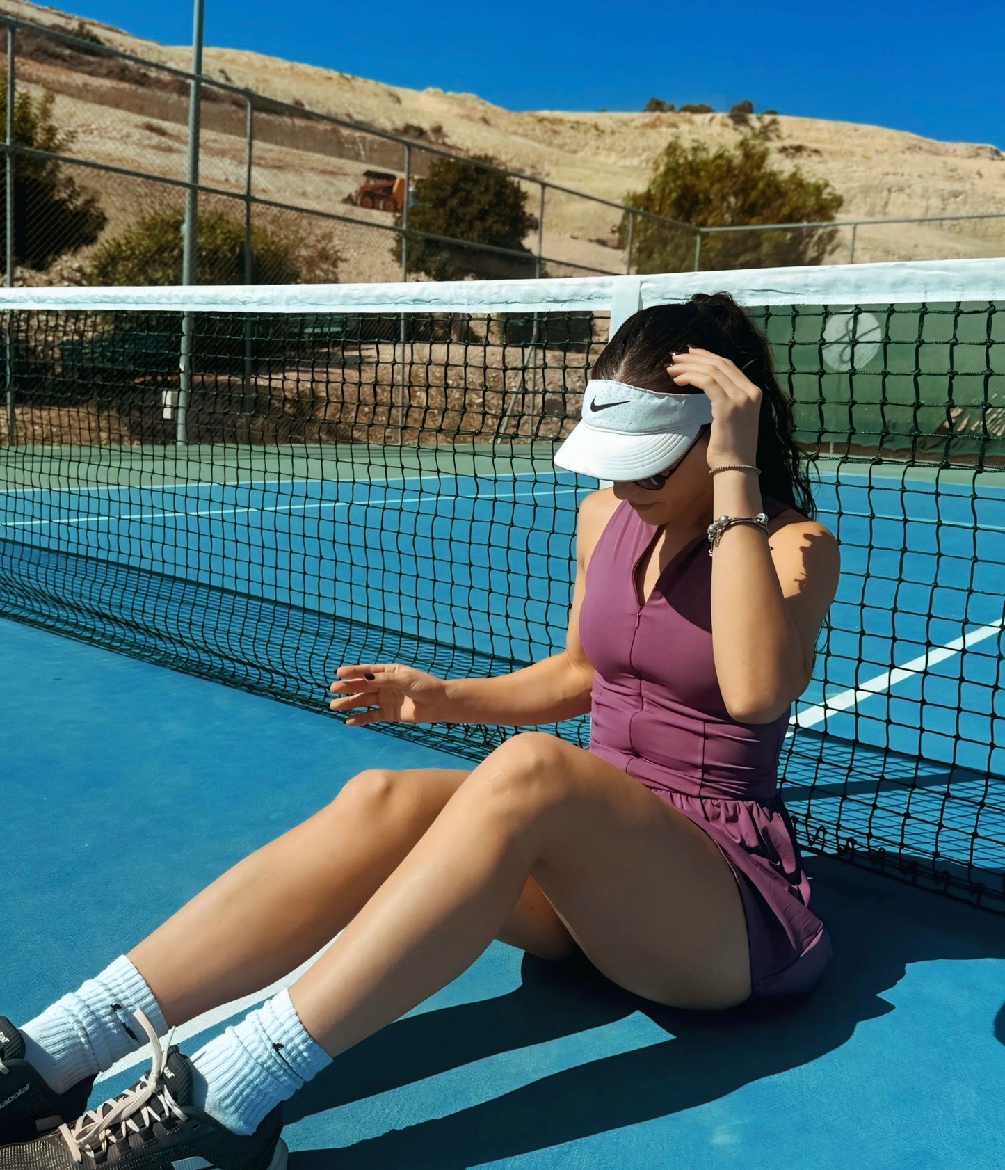 Corset Dress in Mauve